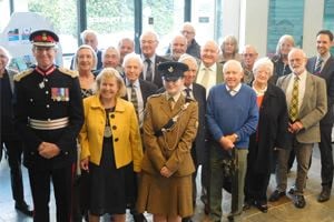 CCHS members with Lord Lieutenant of Cornwall