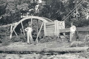 work near a watwheel 1938-46